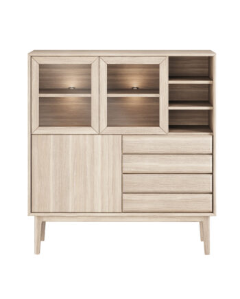 Broholm Solid Highboard hvitolje